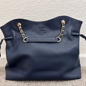 Tory Burch Navy Blue Women's Hobo Bag